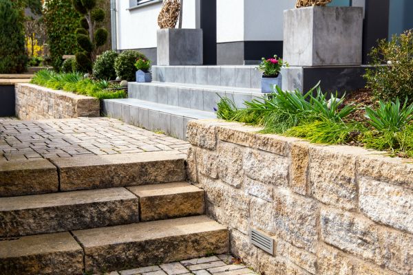 Stone Step Replacement in Stamford