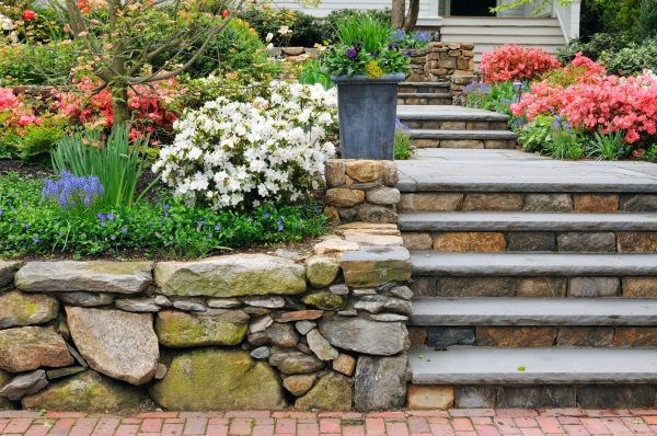 Stone Stairs Repair in Stamford