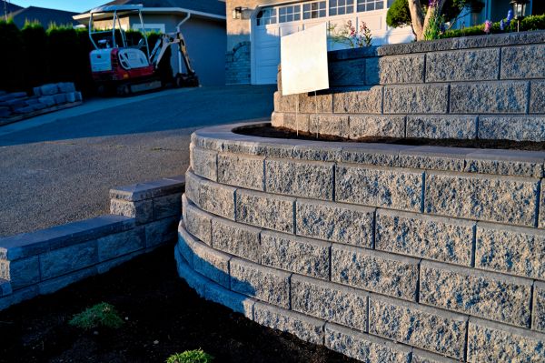Stone Retaining Wall Repair in Stamford