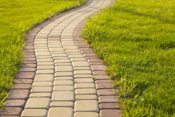 Sidewalk Brick Repair in Stamford