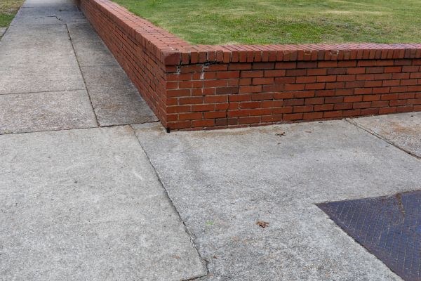 Brick Retaining Wall Repair in Stamford