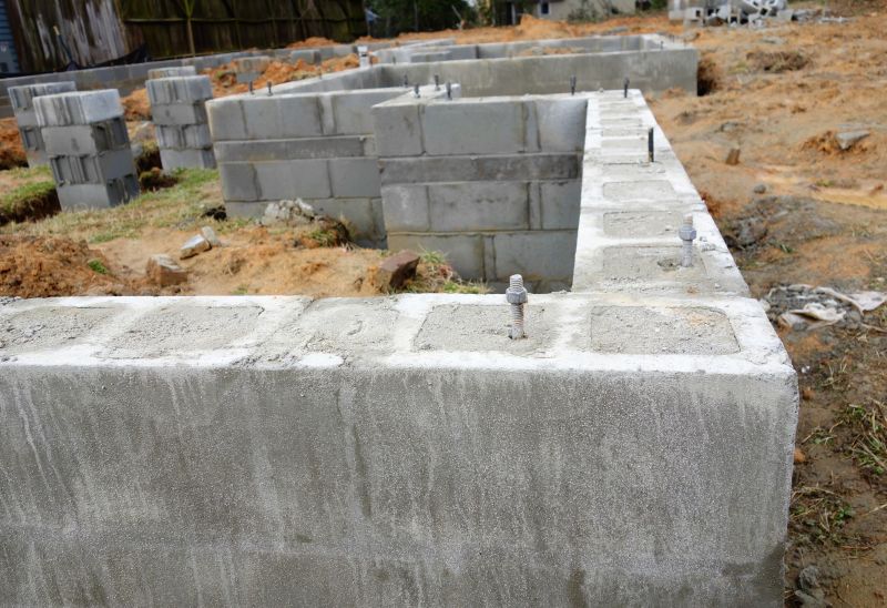 Brick Foundation Installation