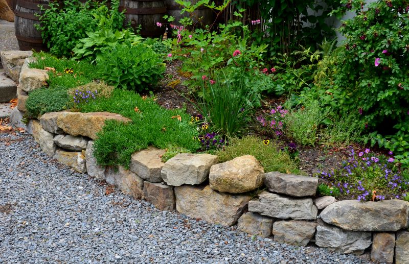 Stone Wall Hardscaping